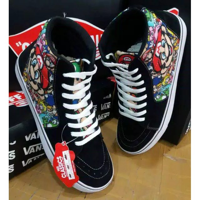 BAPE Giày Thể Thao Vans Sk8 Chính Hãng Thời Trang Cho Nam