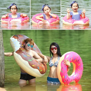 Phao bơi hình bánh Donut bằng nhựa PVC chịu nhiệt tái sử dụng