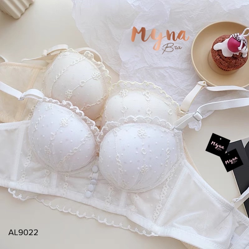 Áo cup ngực nâng đẩy tạo khe cao cấp 2in1 mặc được có dây và không dây AL9023