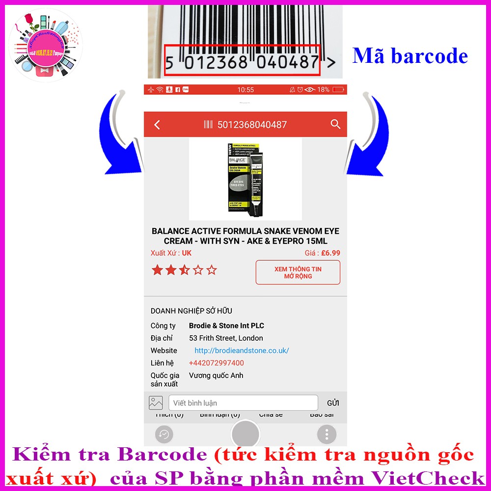 KEM DƯỠNG MẮT NỌC RẮN BALANCE ACTIVE FORMULA SNAKE VENOM EYE CREAM | BigBuy360 - bigbuy360.vn