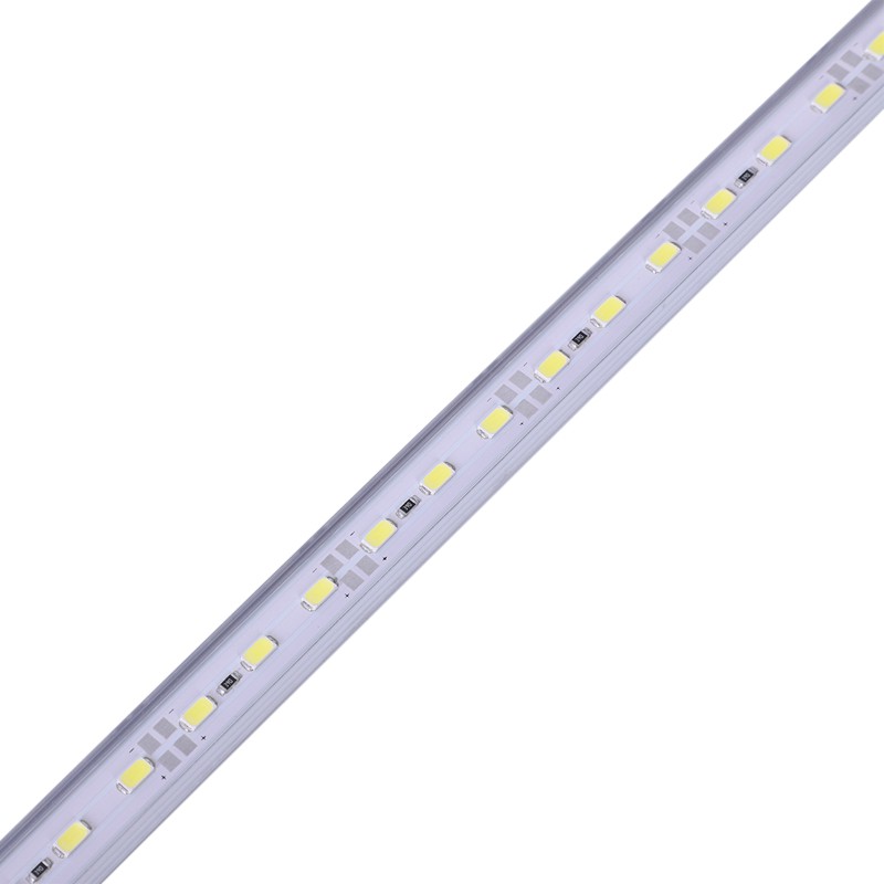 Dải cứng nhẹ có vỏ nhôm màu trắng 2x 50CM 12V 36LED 5630 SMD