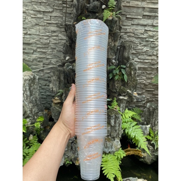Ly nhựa giá rẻ, ly cà phê, nước mía.. 50 ly/ lốc, 420ml/ 500ml/ 600ml