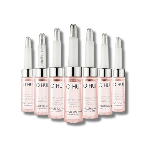 1 Gói huyết thanh 777 Ohui, Dưỡng Ẩm, Dưỡng Trắng Và Căng Bóng Da - Miracle Moisture Ampoule Ohui 777 1ml