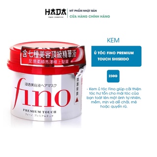 Kem Ủ Tóc FINO Premium Touch Tóc Suôn Mượt 230g