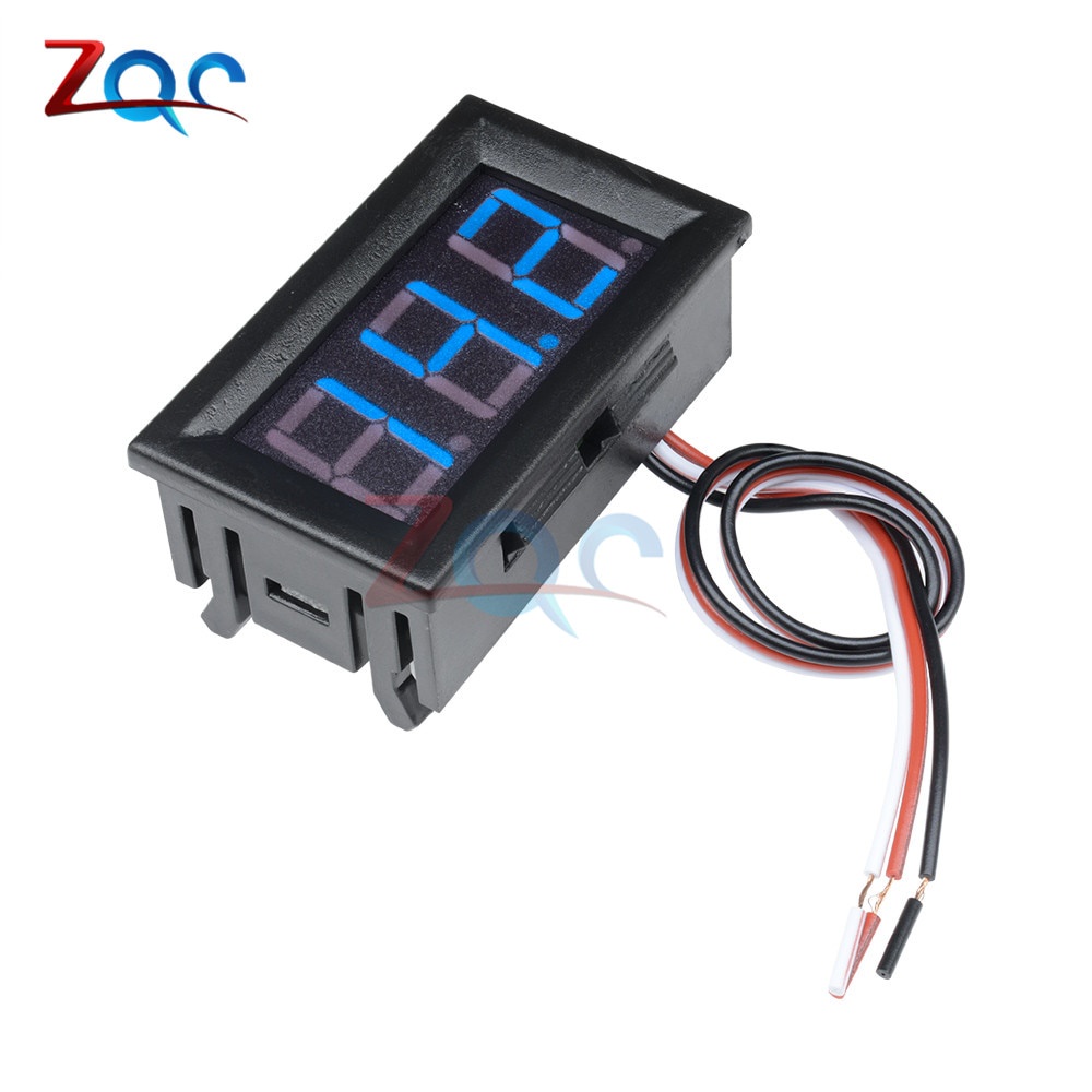 Vôn Kế Điện Tử 0.56 '' Mini DC 4.5-30V / AC 70-500V 12V 24V 220V Cho Xe Hơi / Xe Máy