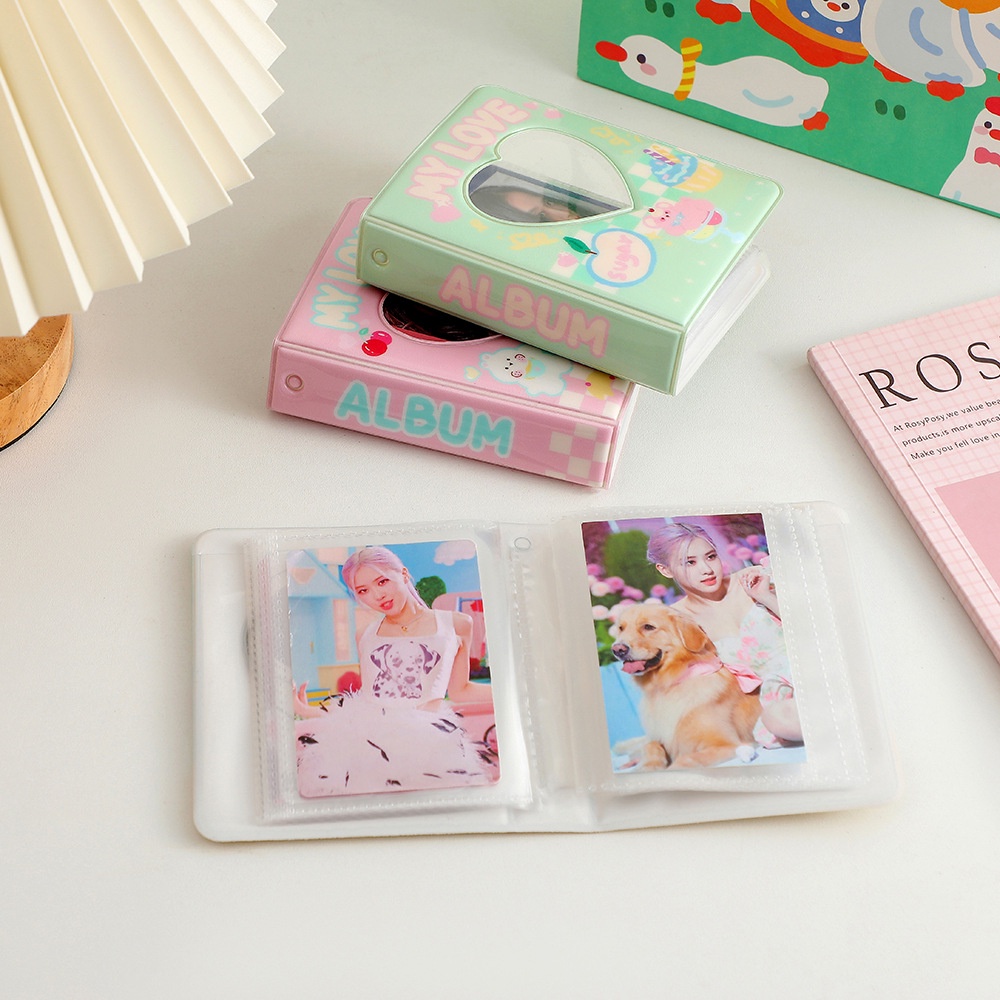 Album Ảnh 3 Inch Họa Tiết Hoạt Hình Phong Cách Hàn Quốc