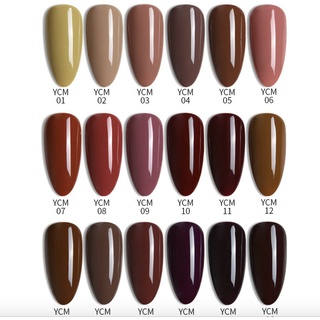 Sơn Gel As mã YCM | Chai đỏ 15ML