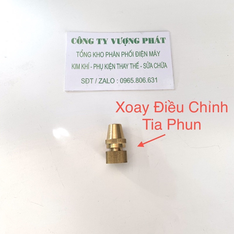 Béc Phun Tưới Cây 1 - 5 Lỗ Cong ( Đồng Thau )