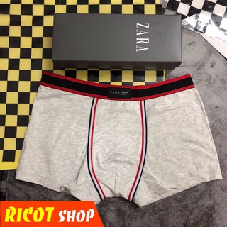 Sịp Đùi Nam Zara [HỘP 3C] Hàng Đặt Cao Cấp XUẤT NHẬT [Ricotshop] vải hot hit siêu mềm mát SD106