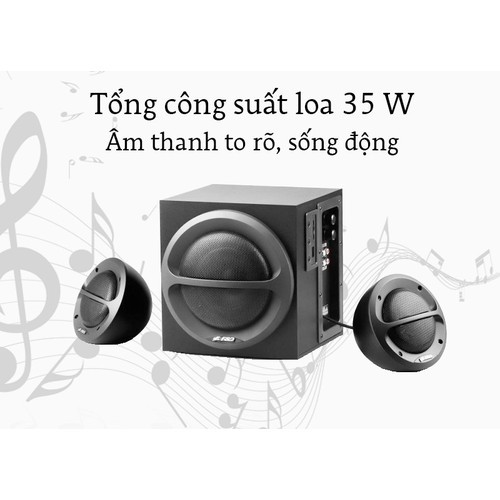 Loa Vi Tính 2.1 Fenda A110 - Âm Bass Hoàn Hảo - Hàng Chính Hãng - A11