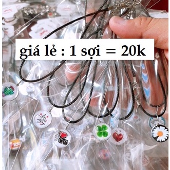 Sỉ 1 set 10 dây chuyền hình dễ thương . Mẫu giao ngẫu nhiên các hình cute