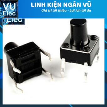 Nút Nhấn 4 Chân DIP, SMD Nhiều Kích Thước