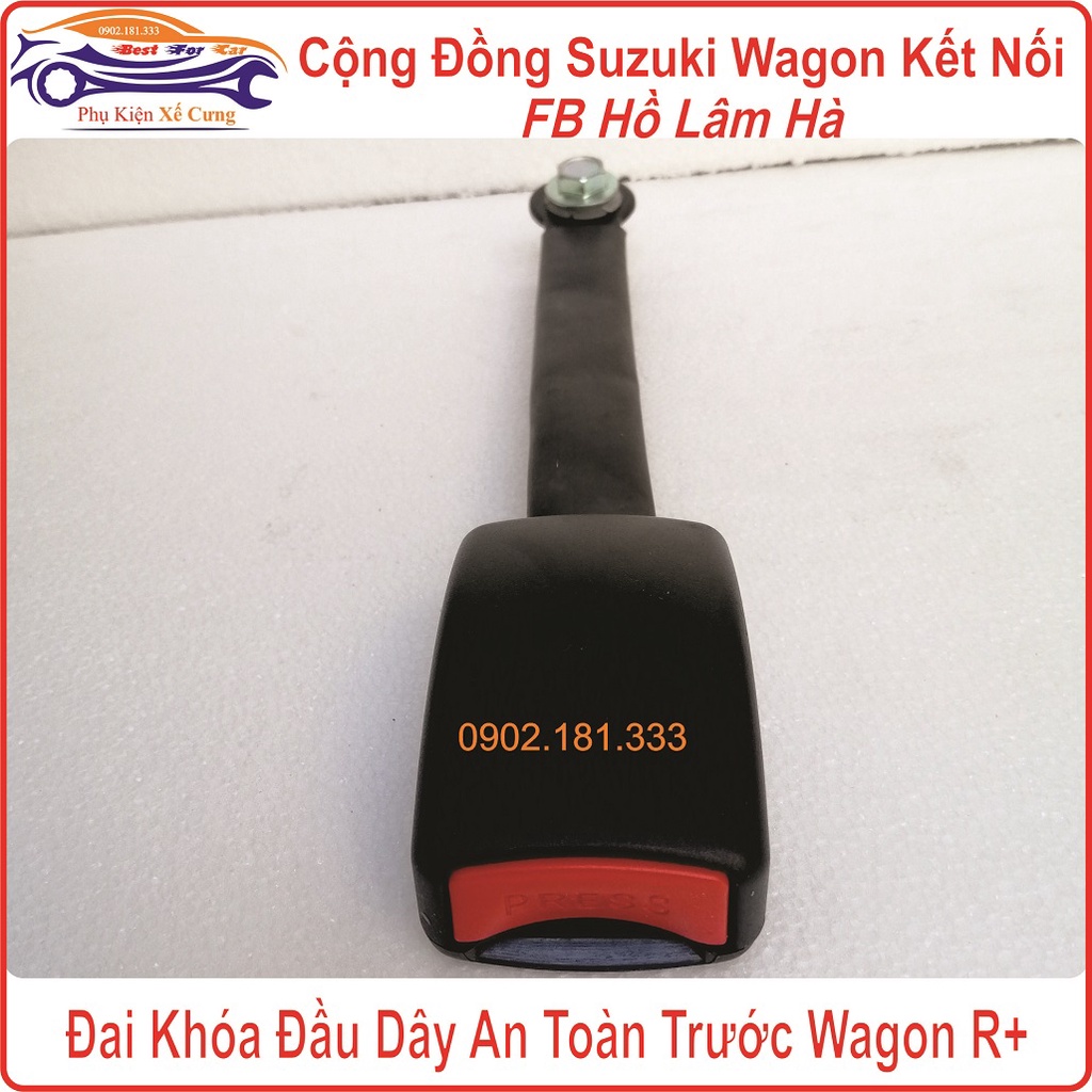 Đai Khóa Đầu Dây An Toàn Trước Suzuki Wagon R+