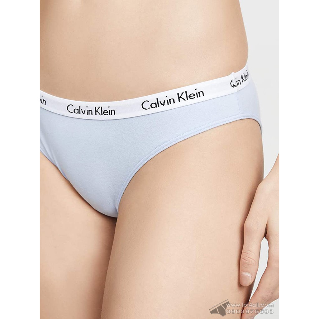 [AUT.] Quần lót nữ Calvin Klein QD3588 Carousel Bikini 3-pack Raspberry Jam/Dusty Periwinkle/White