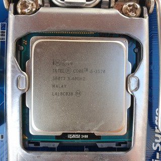 Main Gigabyte H61M-DS2 kèm CPU Intel Core I5 3570 3.4GHz