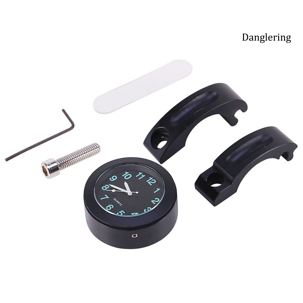 Đồng hồ gắn tay lái xe đạp/ xe máy chống thấm nước tiện dụng