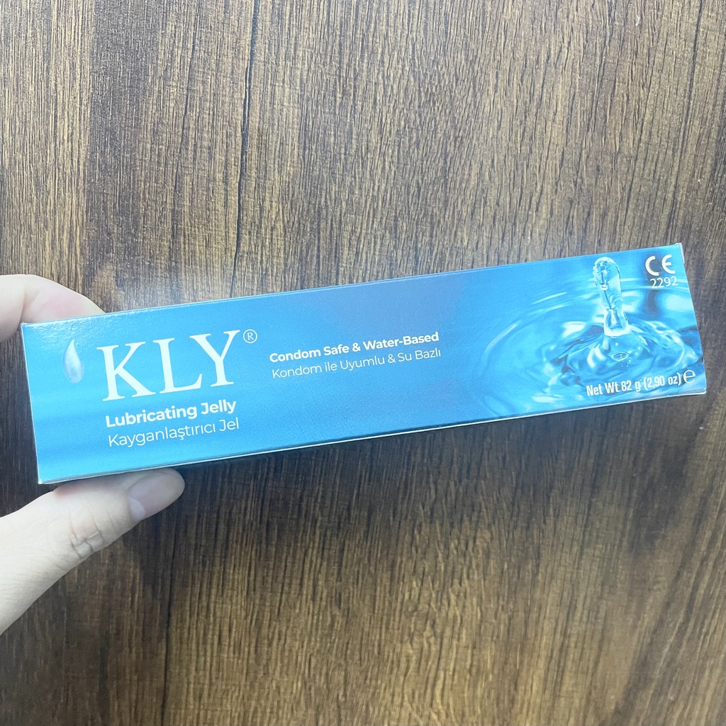 Gel bôi trơn gốc nước tiệt trùng KLY, giúp trơn mượt, tạo ẩm, cung cấp chất nhờn tự nhiên, Tuýt 42g,82g