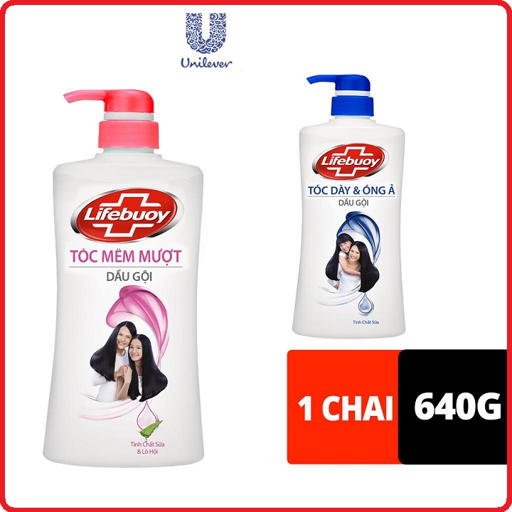Dầu gội Lifebuoy 640g