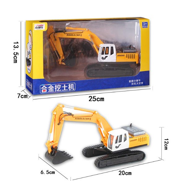 mô hình xe múc cẩu cho bé
