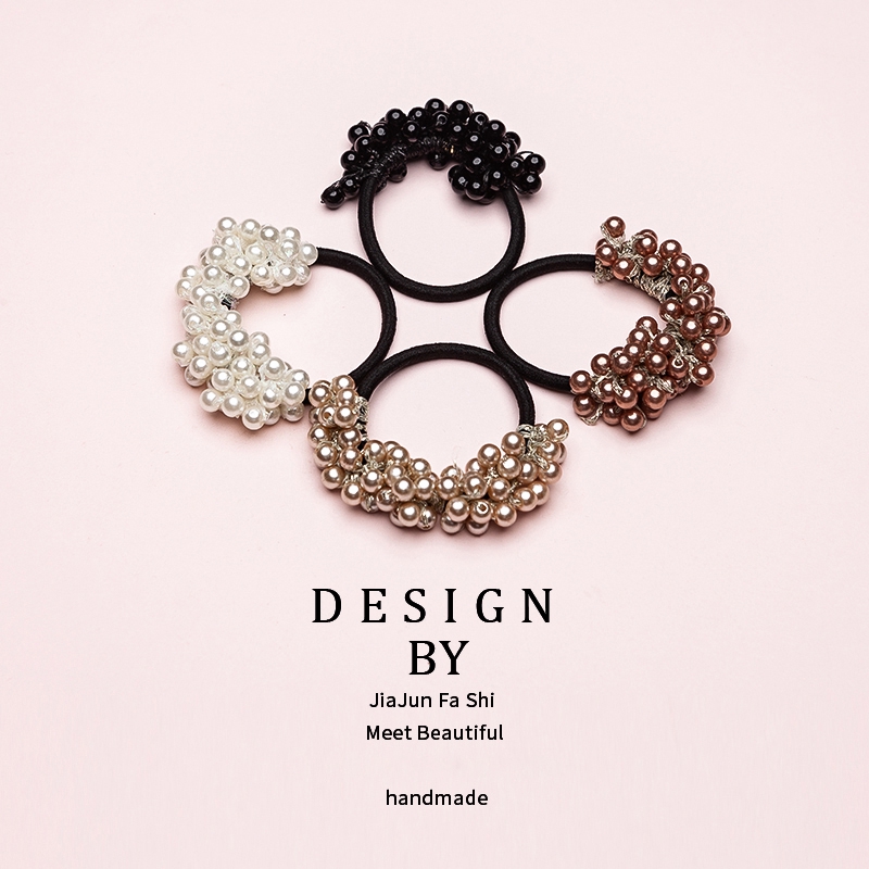 Dây buộc tóc ngọc trai xinh xắn cho nữ