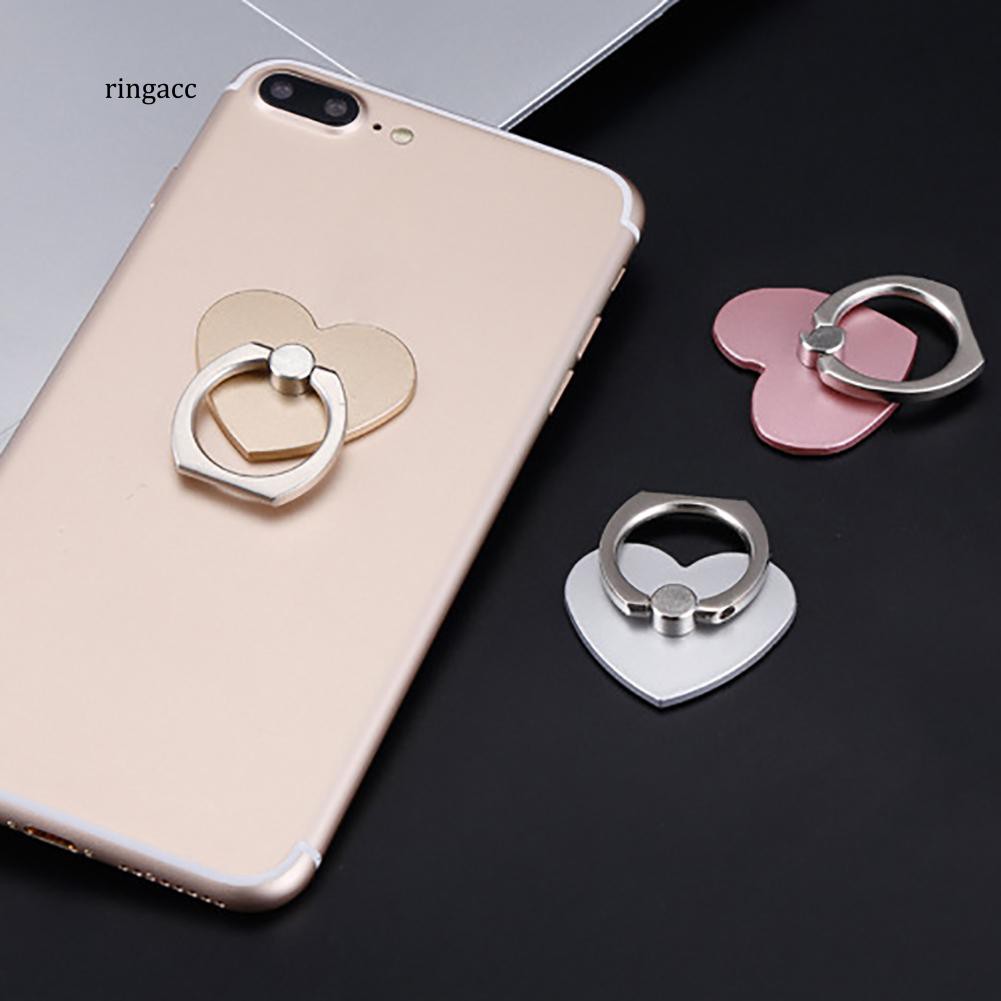 Vòng nhẫn điện thoại in hình trái tim đẹp mắt