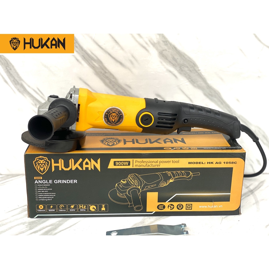 máy mài cắt cầm tay hukan 800w có điều tốc hàng chính hãng lỗi đồng 100%