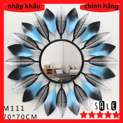 [ NHÌN LÀ YÊU ] Gương Trang Trí Nghệ Thuật Decor Phong Thủy Mới - Gương Treo Tường Đẹp- KT 70CM