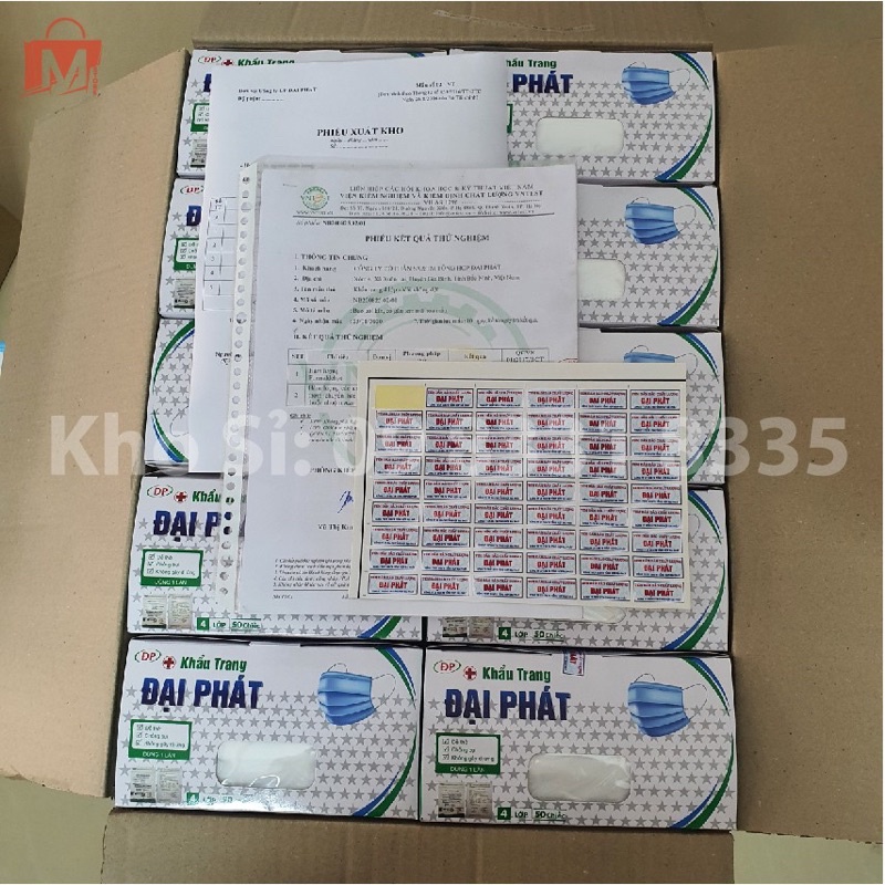Khẩu Trang Y Tế KF94 4D Mask Ánh Dương,Đại Phát,Amin,Uni....Chống Bụi Mịn PM2.5 Chuẩn Hàn Quốc 50 Cái 1 Gói Chính Hãng