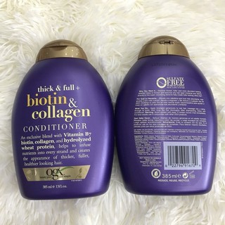 Dầu gội -xã Biotin collagen chống rụng tóc 385ml