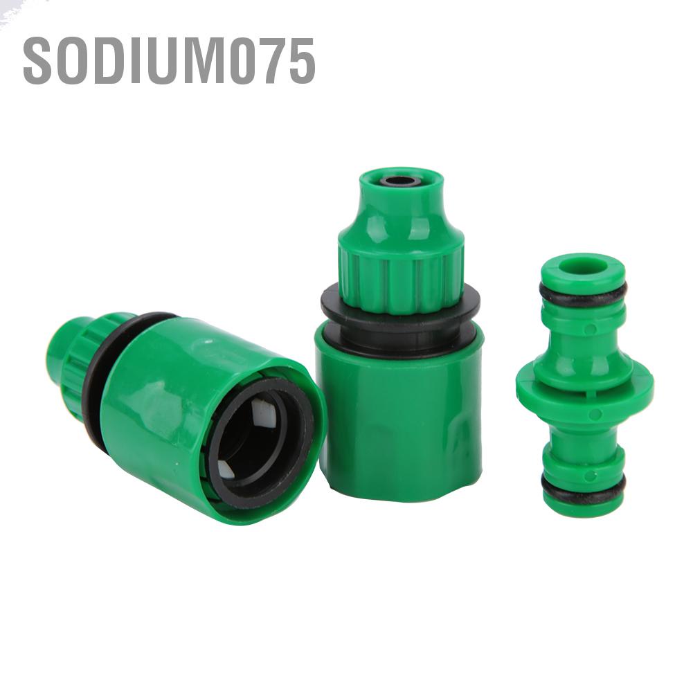 Có thể bán buôn Bộ chuyển đổi đầu nối nhanh 3 cái 3/8 ống cho Công cụ sửa chữa vườn tại nhà Sodium075 Hàng giao ngay