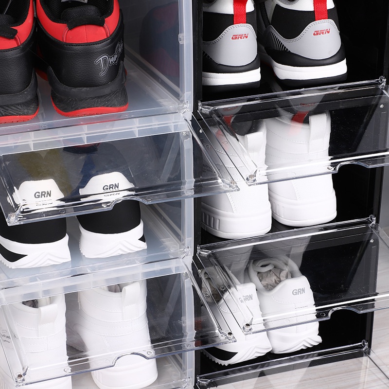 Hộp Đựng Giày 6 Hộp Để Giày Jordan- Balenciaga Nhựa Nguyên Sinh Lắp Ráp Dễ Dàng- Hàng Loại I