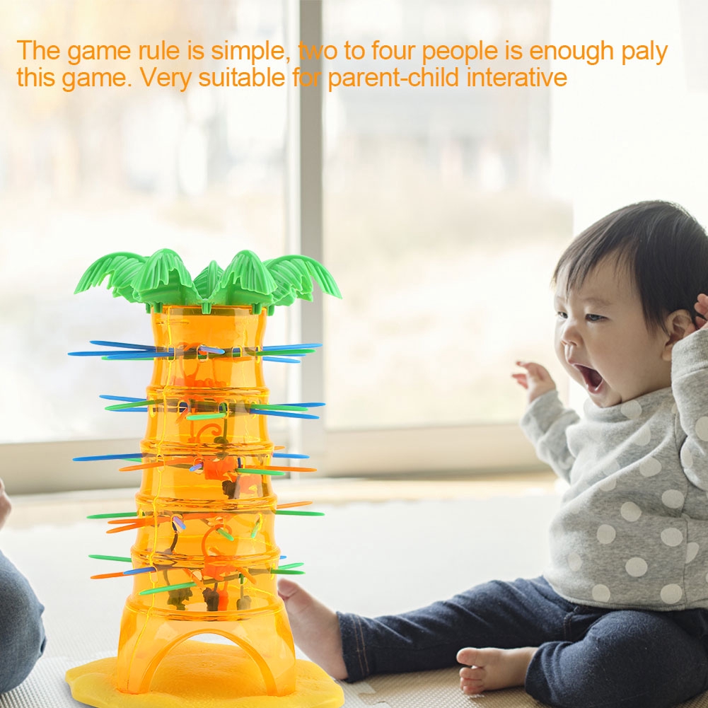 Bộ board game Khỉ rơi cho trẻ em trong gia đình