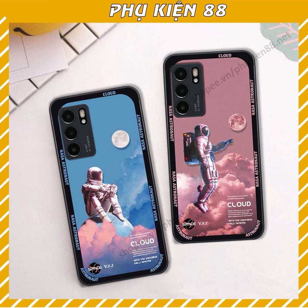 Ốp Oppo Reno6 / Reno6 Z 5G / Reno 6 hình vũ trụ, mountain, cloud phong cách cá tính