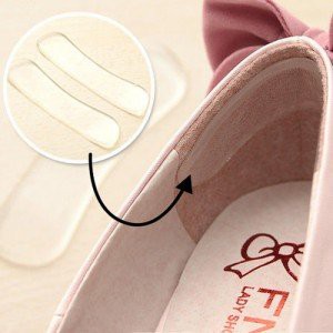 Combo 5 cặp Lót giày silicon chống rộng chống rớt gót đau gót bảo vệ chân silicon mềm