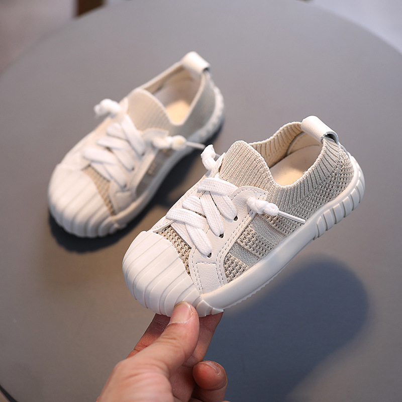 Giày sneaker thoáng khí siêu nhẹ phong cách Hàn Quốc cho bé