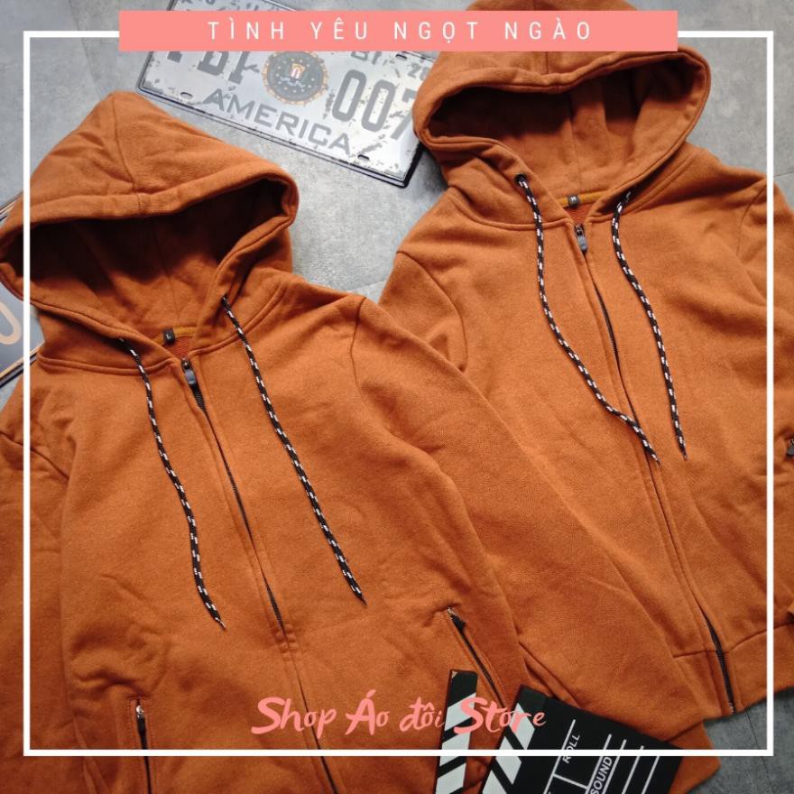 Áo khoác cặp nam nữ - COUPLE STORE  - Áo khoác nỉ chất liệu cotton cao cấp,form chuẩn đẹp! CÓ TẶNG KÈM STICKER ỦI