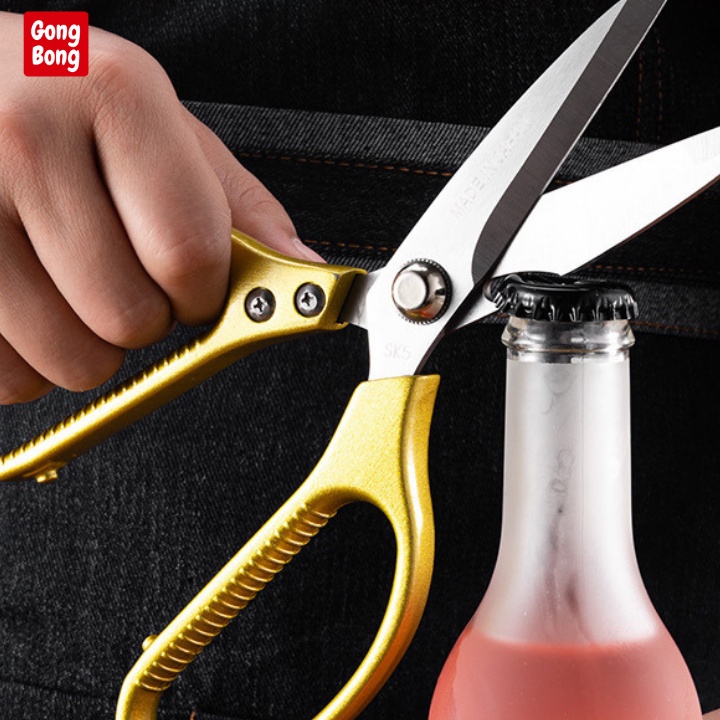 Kéo cắt gà SK5 Nhật đa năng cắt xương thịt cứng bền mã đẹp hàng chuẩn tiện ích gia dụng bếp