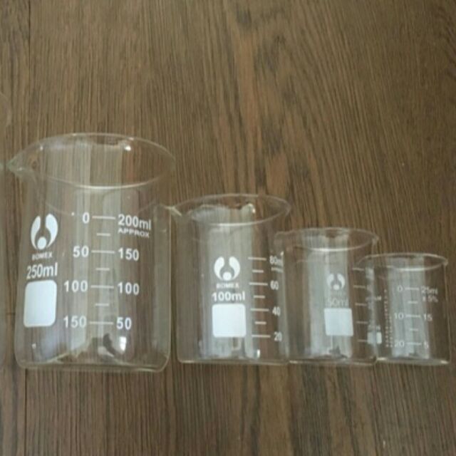 Cốc thủy tinh có mỏ 250ml