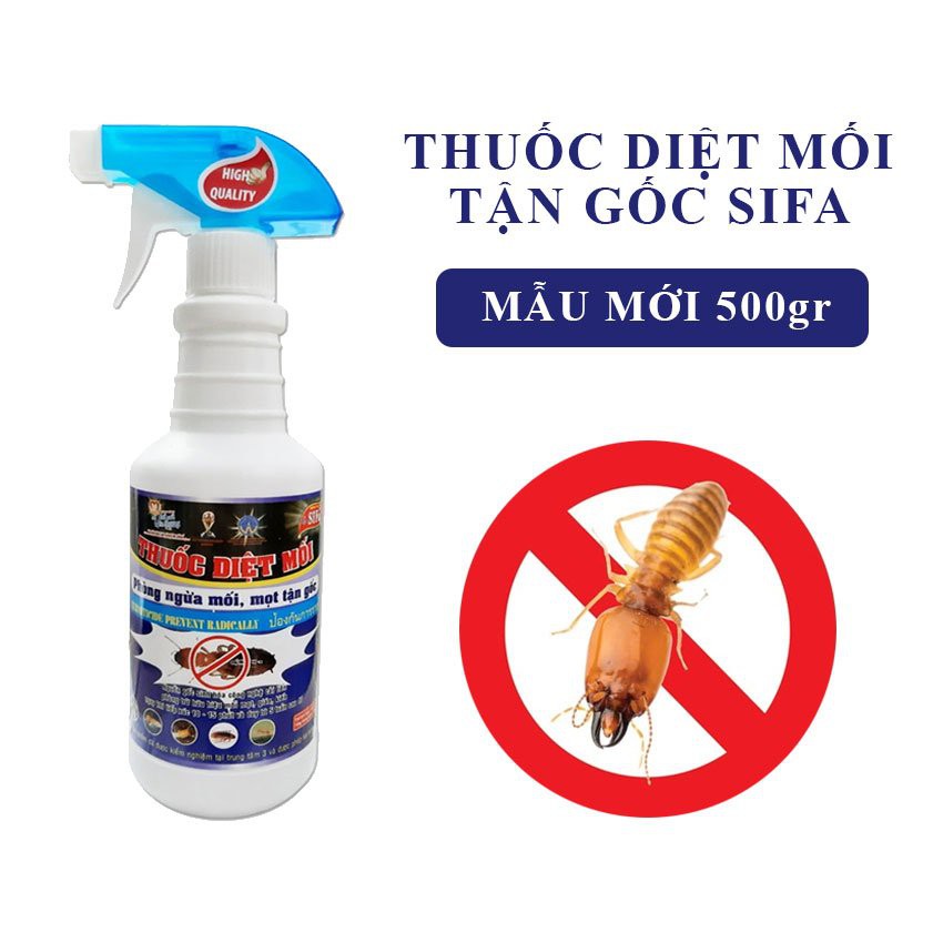 Diệt Mối Tận Gốc SIFA 500ml - Thuốc Diệt Mối Mọt Gỗ, Diệt Mối Sinh Học