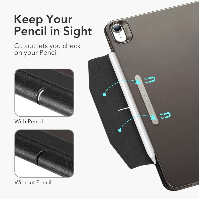 Bao Da Dành Cho iPad Pro 11/ pro 12.9/ Air 4/ Air 5/ Mini 6/ ipad 10.2 ESR Ascend Trifold Hard Case