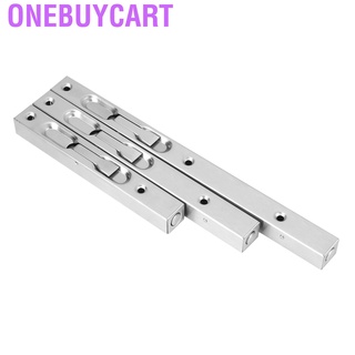 Then chốt cửa bằng Inox màu bạc kèm phụ kiện