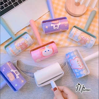 Cây lăn bụi quần áo họa tiết búp bê má hồng làm sạch bụi bẩn sợi vải lông động vật giữ gìn vệ sinh hiệu quả