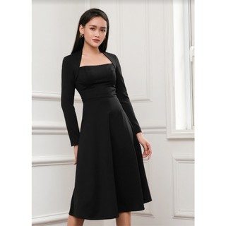 Váy đầm nữ Isabella MAIIMER cổ vuông