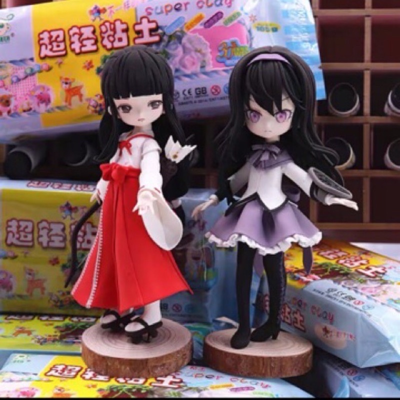 Đất sét nhẹ Super clay Trung, đất nặn tượng