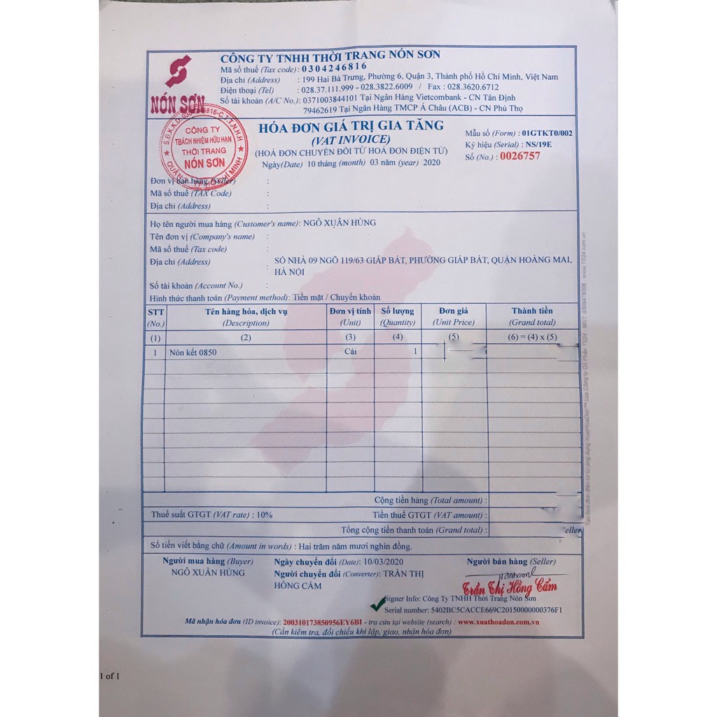 Mũ lưỡi trai NS chính hãng dành cho nam MC238 chất liệu vải lưới cao cấp phong cách thể thao - Hùng Nón Hiệu