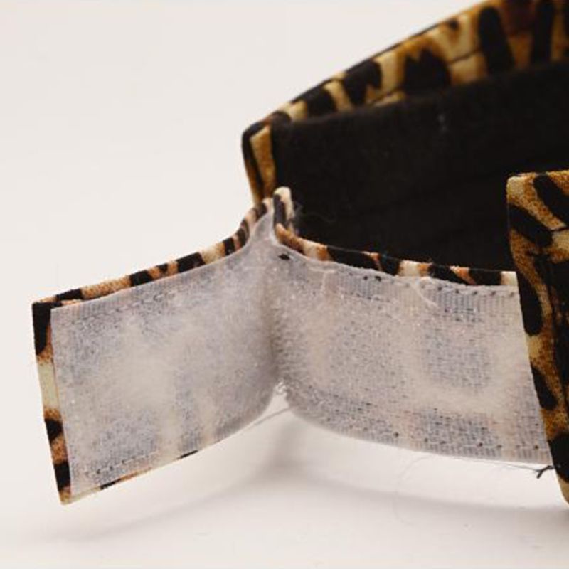 Mũ Lưỡi Trai Hở Chóp Họa Tiết Da Báo Màu Trong Suốt Phong Cách Vintage Cho Nữ