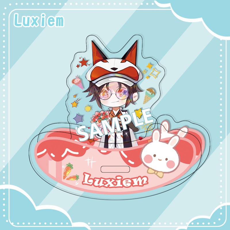 Oio Luxiem Mô Hình NIJISANJI Giá Đỡ Mô Hình Vox Luca Shu Mysta Ike