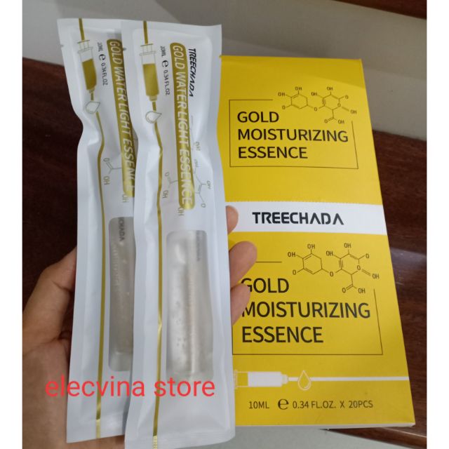 Serum dưỡng tinh chất vàng Tree chada essence Thái Lan 10ml