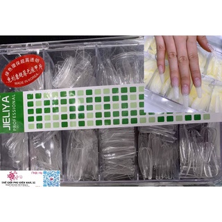 Móng Úp Thang Móng Dẻo Form Dài Đẹp Chuẩn, Không Cần Sửa Phom (1 Hộp)