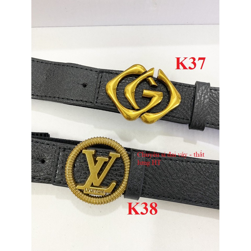 Đai váy K37 K38 belt đồng 3cm